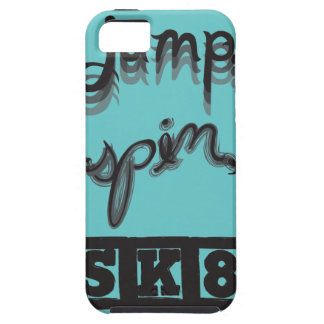 Hopp snurrande, iphone case SK8 iPhone 5 Case-Mate Skydd