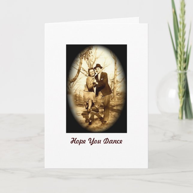 Hopp som du dansar kort (Framsida)