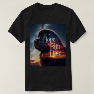 Hopp Tro Kärlek Newf T Shirt