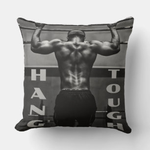 Hopp Tuff Muscle Man Workout Gym Kudde