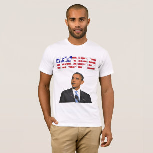 Hopp, USA Flagga President Barack Obama Tröja