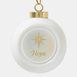 “Hopp” Vattenfärg Julgransprydnad