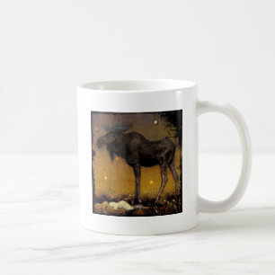 Hoppa älgPrincess Bomull Sovande Kaffemugg
