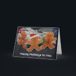 **HOPPA ALLA DINA CHRISTMAS ÖNSKEMÅL KOM SANT** HELGKORT<br><div class="desc">TACK FÖR ATT STOPPA AV ETT AV MINA ÅTTA LAGER. GOD JUL!</div>