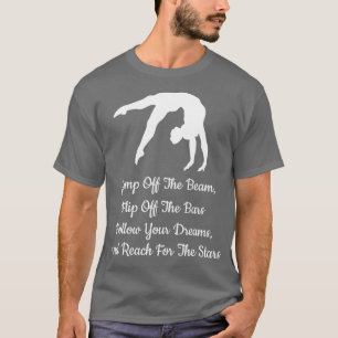 Hoppa av ångan och vänd av Pub-gymnastiksnuten. T Shirt