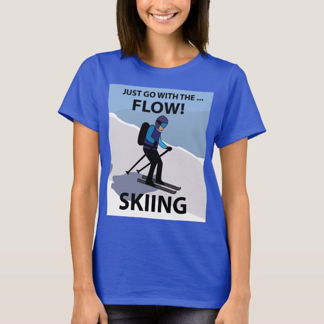 Hoppa bara över flödet t shirt (Framsida)