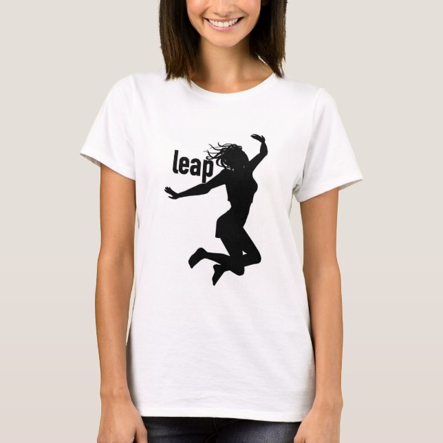 Hoppa bokar utslagsplatsen tee shirt (Framsida)