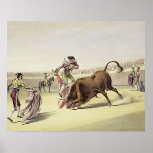 Hoppa eller Saltaen Tras Cuernos, 1865 Poster