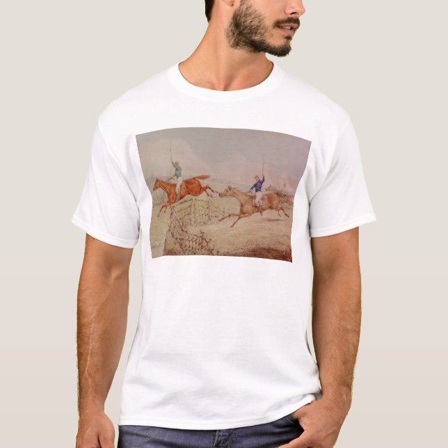 Hoppa ett staket t-shirt (Framsida)