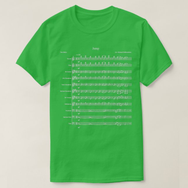 hoppa evh van halen t shirt (Design framsida)