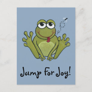 Hoppa för jumpat vykort