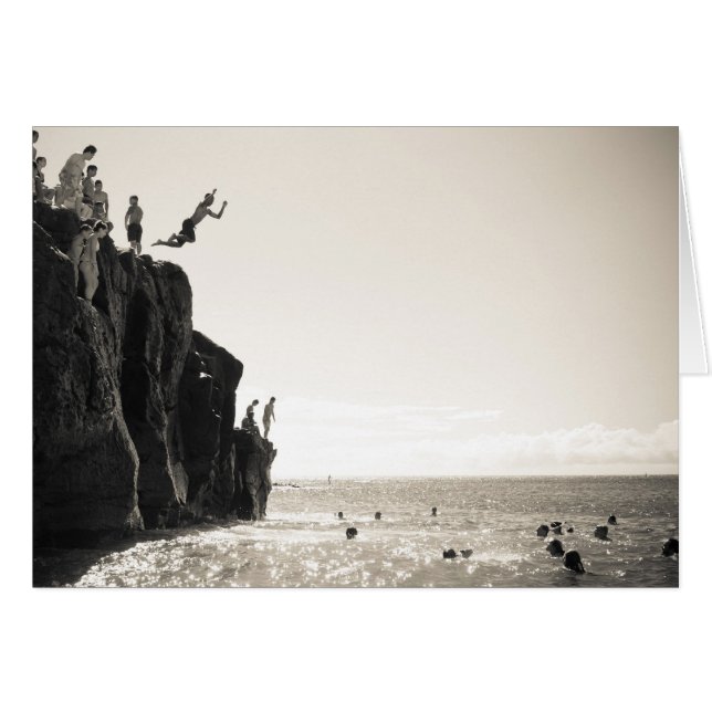 Hoppa Hälsningskort (Framsidan Horizontal)