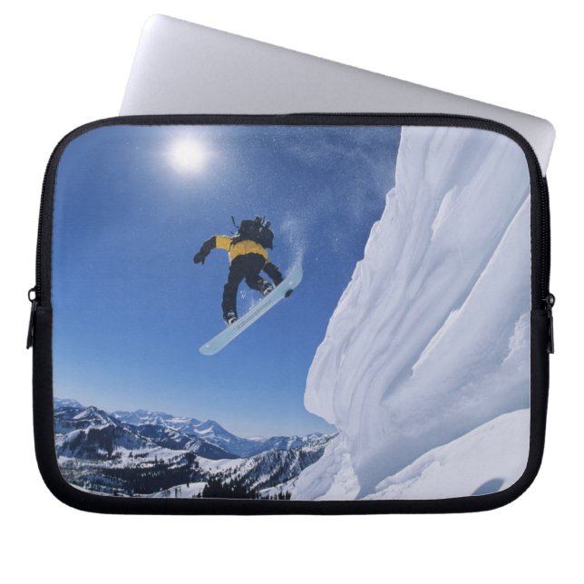 Hoppa i Snake Creek Canyon från Clayton 2 Laptop Sleeve (Framsidan)