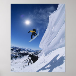 Hoppa i Snake Creek Canyon från Clayton 2 Poster
