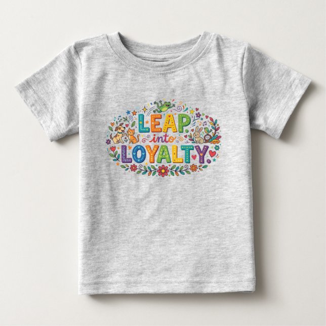 Hoppa in i lojalitet t shirt (Framsida)