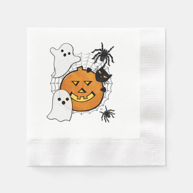 Hoppa in i natten pappersservett (Framsidan)