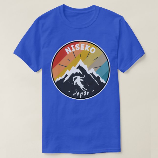 Hoppa in i Niseko Japan T Shirt (Design framsida)