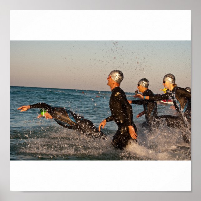 Hoppa in i Ocean Poster (Framsidan)