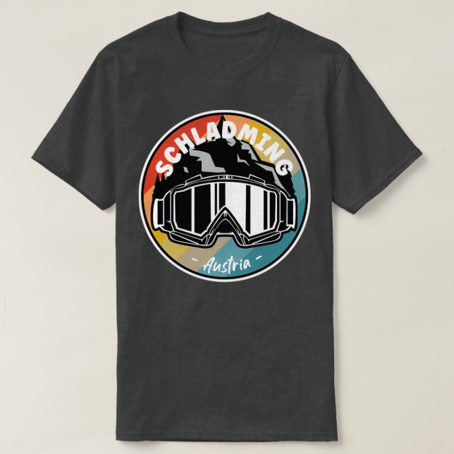 Hoppa in i Schladming Austria 1 T Shirt (Design framsida)