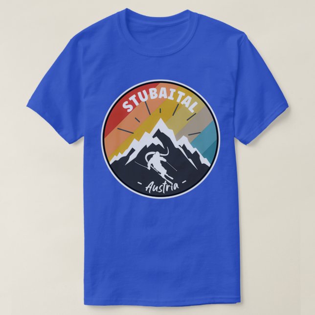 Hoppa in i Stubaital Austria 1 T Shirt (Design framsida)