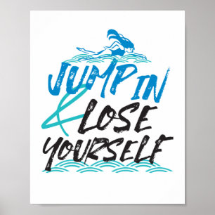 Hoppa in och förlora dig själv, Swimming Quimming Poster