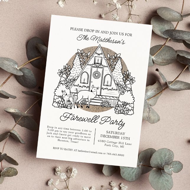 Hoppa in Sista minuten-firande av december Inbjudningar (Skapare uppladdad)