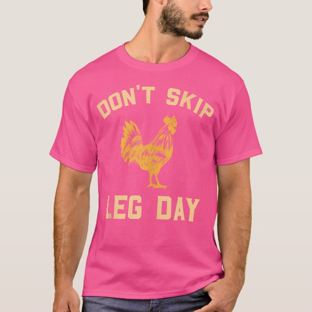 Hoppa inte över blydagsplanering för Fläkt av gym  T Shirt (Framsida)