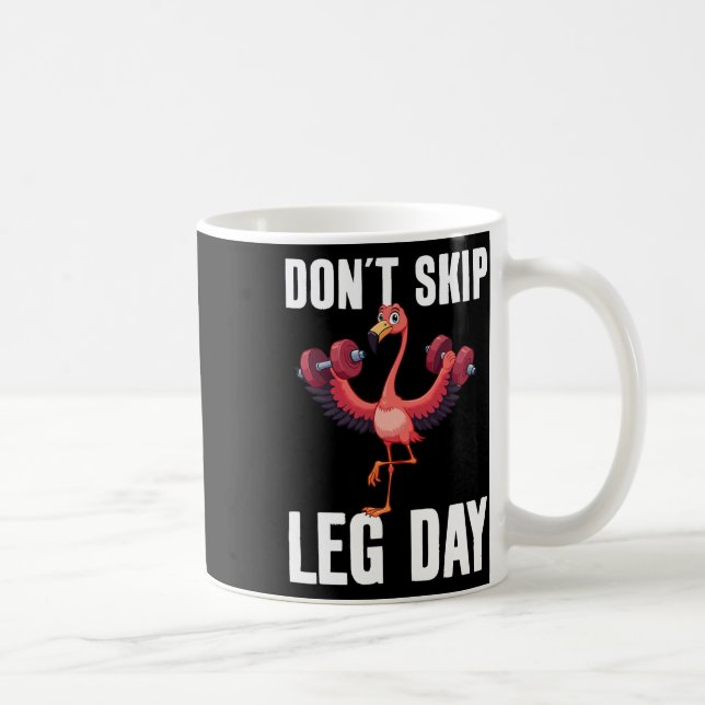 Hoppa inte över legdagen kaffemugg (Höger)