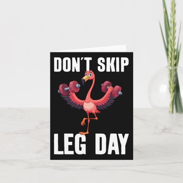 Hoppa inte över legdagen kort (Framsida)
