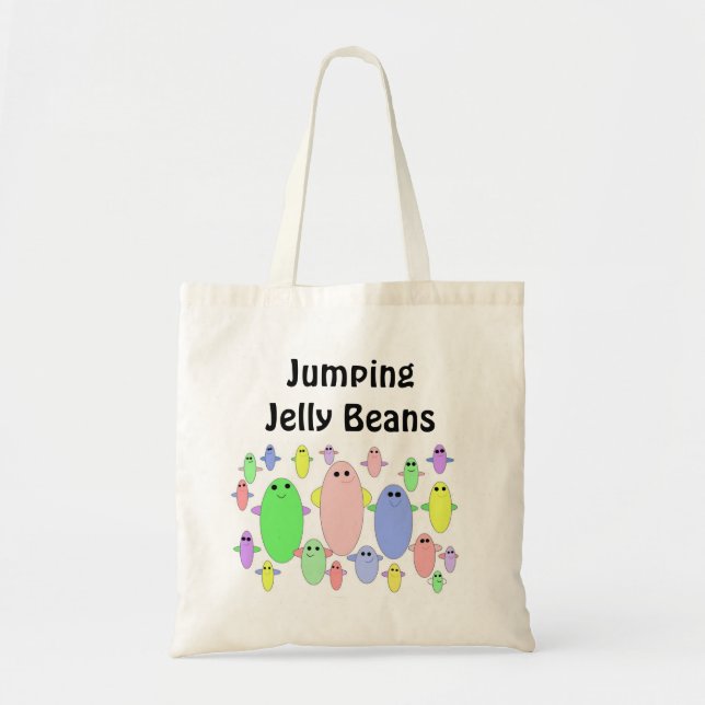 Hoppa Jelly Beans Tygkasse (Framsidan)