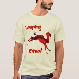 hoppa kamelt-skjortor t-shirt