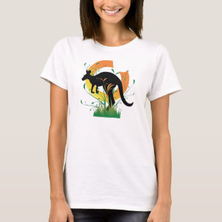 hoppa kängurun t-shirt