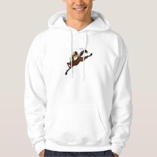 Hoppa kentaurhoodien sweatshirt med luva