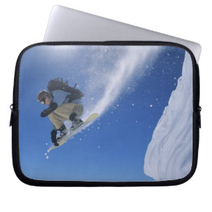 Hoppa ner i Snake Creek Canyon från Clayton 3 Laptop Sleeve