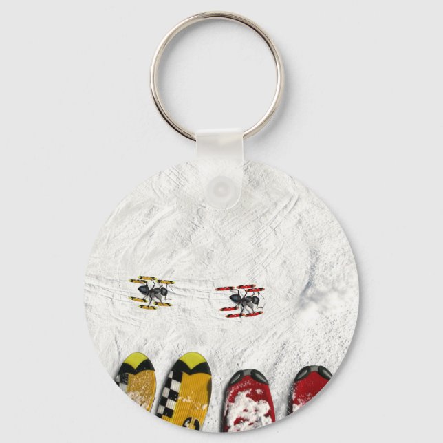 Hoppa över ankar, passera genom nyckelring (Framsida)