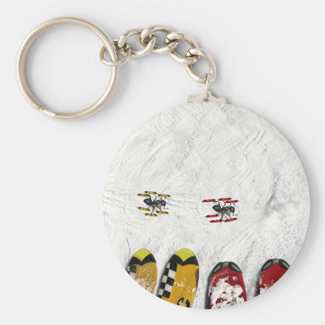 Hoppa över ankar, passera genom nyckelring (Framsidan)