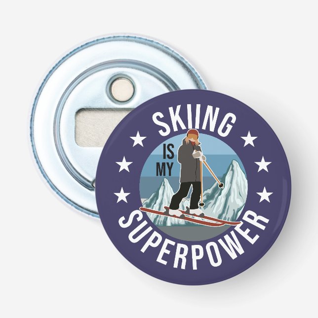 Hoppa över är min supermakt flasköppnare (Framsidan)