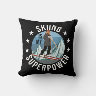 Hoppa över är min supermakt kudde