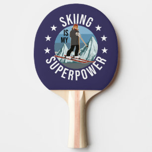 Hoppa över är min supermakt pingisracket