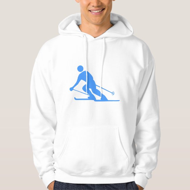 Hoppa över - Baby blue Sweatshirt (Framsida)