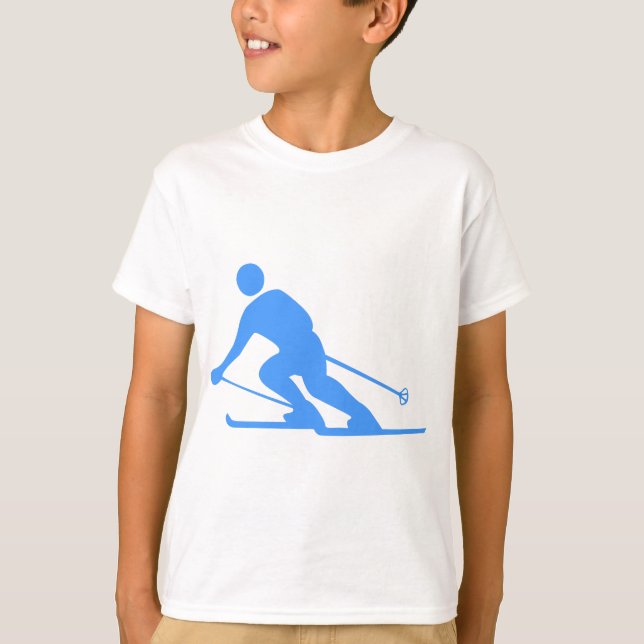 Hoppa över - Baby blue T-shirt (Framsida)