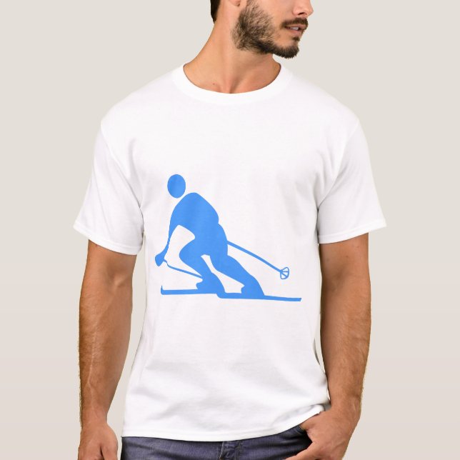 Hoppa över - Baby blue Tee (Framsida)