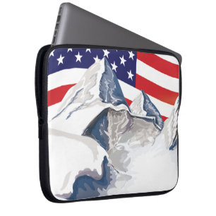 Hoppa över berg laptop sleeve