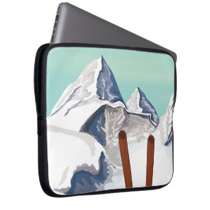 Hoppa över berg laptop sleeve