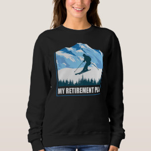 Hoppa över bergsområden min Pension-plan Skier Win T Shirt