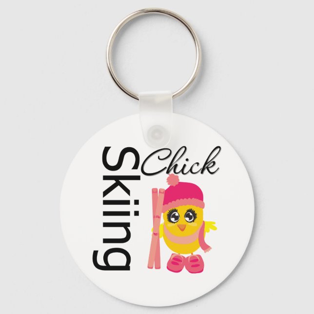 Hoppa över Chick Nyckelring (Framsida)