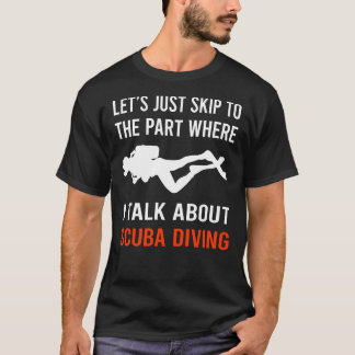 Hoppa över disk för Talk Dyka T Shirt