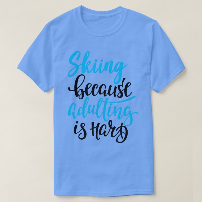 Hoppa över eftersom anpassning är hård 3 t shirt (Design framsida)