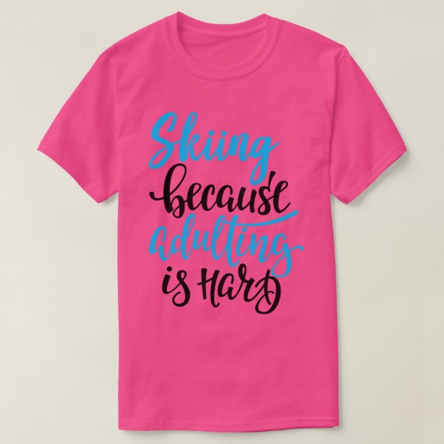 Hoppa över eftersom anpassning är hård 3 t shirt (Design framsida)
