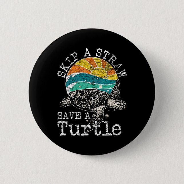 Hoppa över en rå Spara A Turtle Knapp (Framsida)